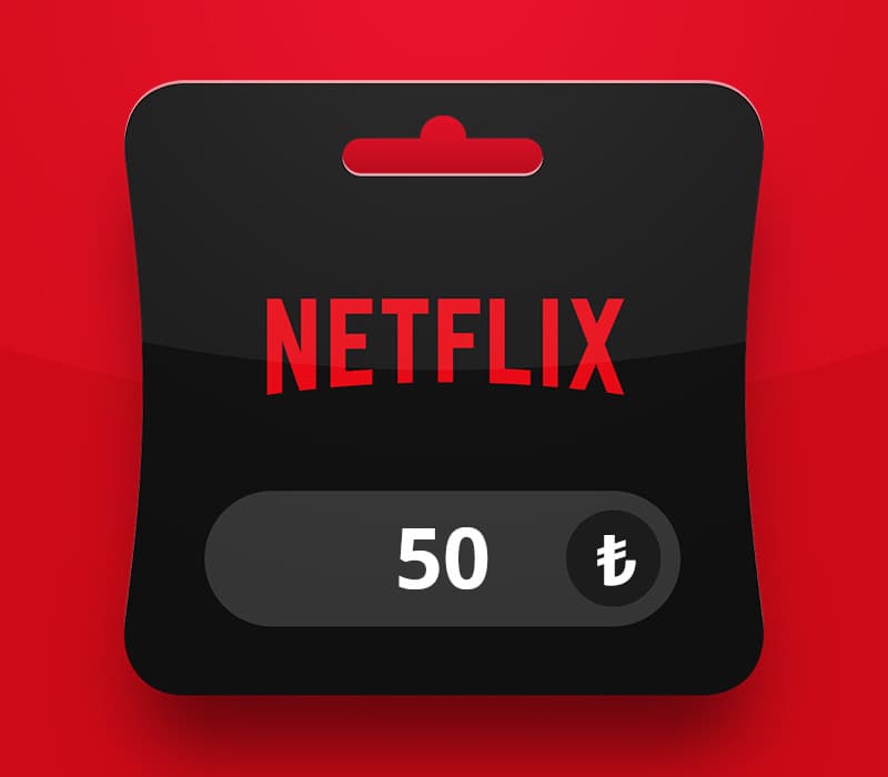 Netflix TRY 50 Gift Card TR