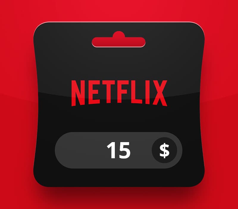 Netflix USD 15 Gift Card US