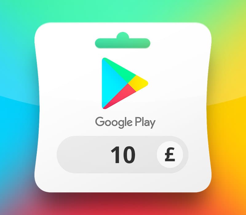 Google Play GBP 10 Gift Card UK