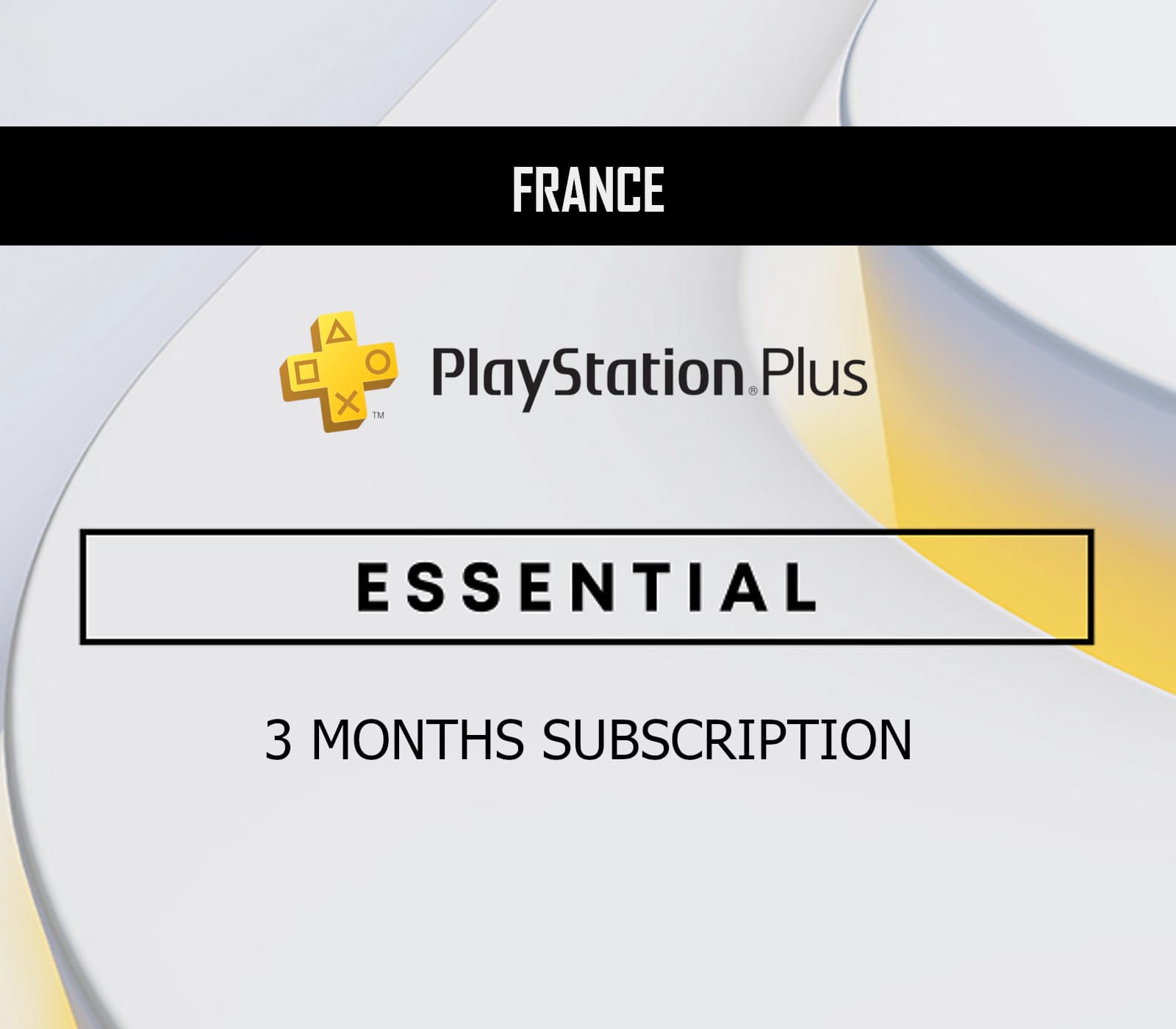 PlayStation Plus Essential 3 Months Subscription FR