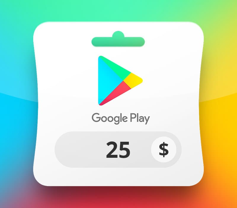 Google Play USD 25 Gift Card US