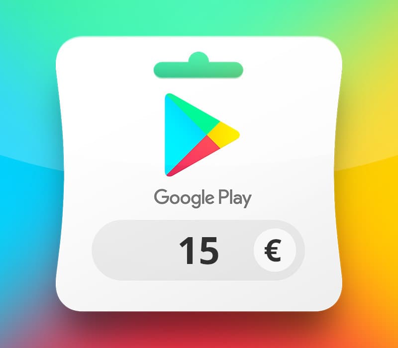 Google Play EUR 15 Gift Card FR