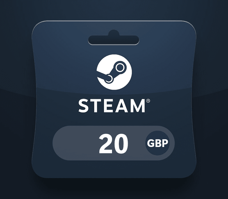 Steam Wallet GBP 20 Gift Card UK