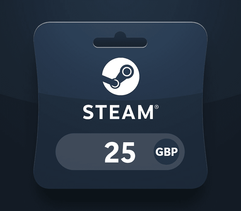 Steam Wallet GBP 25 Gift Card UK