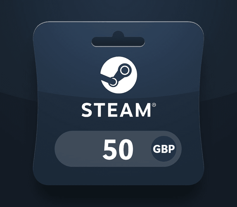 Steam Wallet GBP 50 Gift Card UK