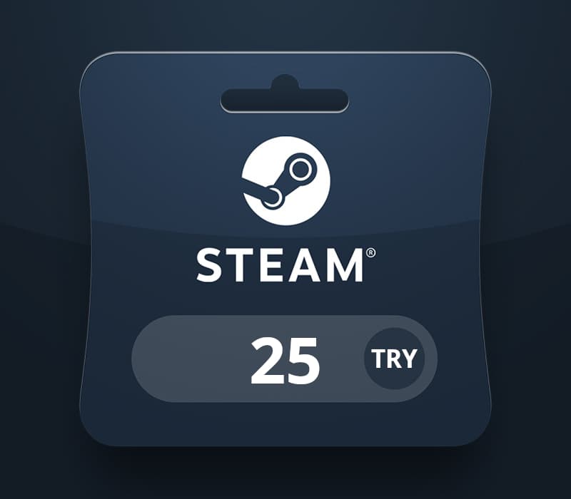 Steam Wallet TRY 25 Gift Card TR