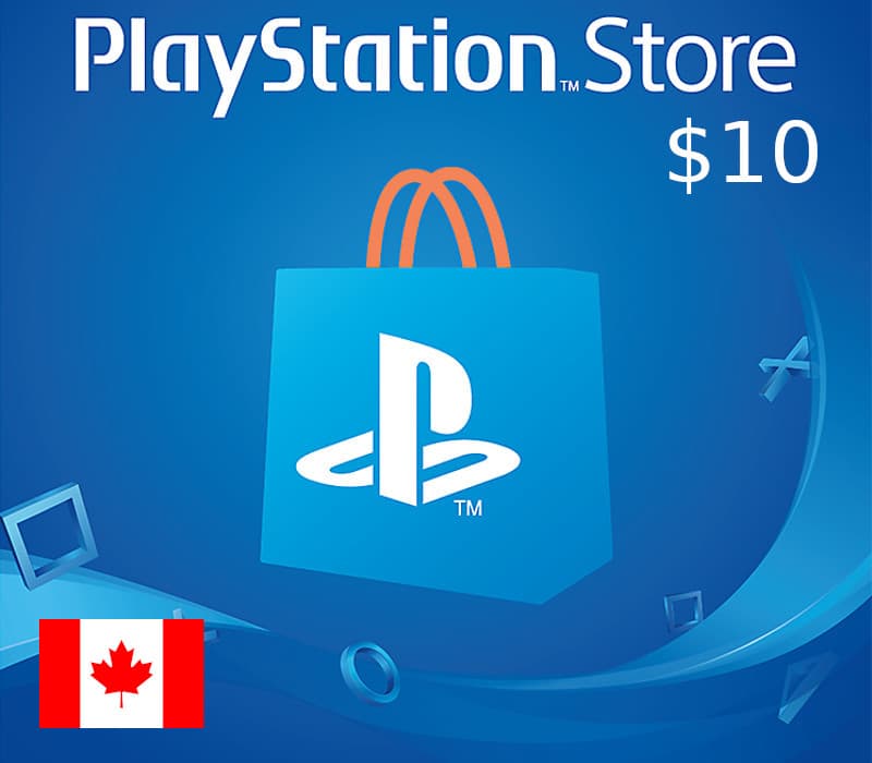 PlayStation Network CAD 10 Gift Card CA