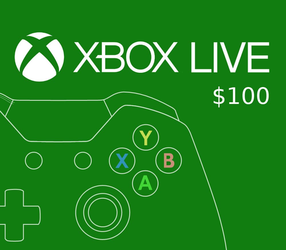 XBOX Live USD 100 Prepaid Card US